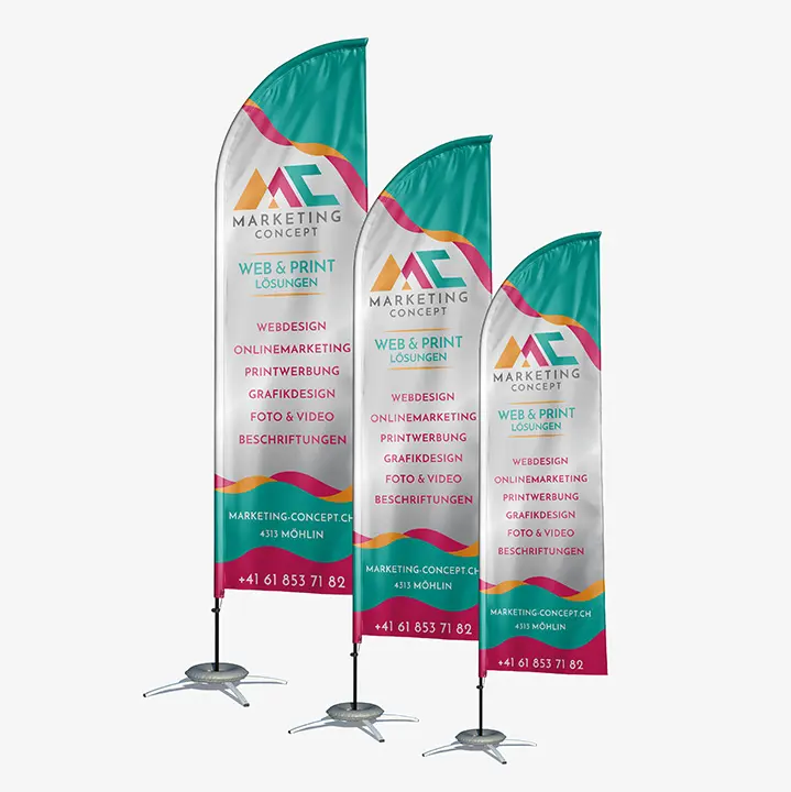 Beachflags – Werbemittel von Werbung 360°