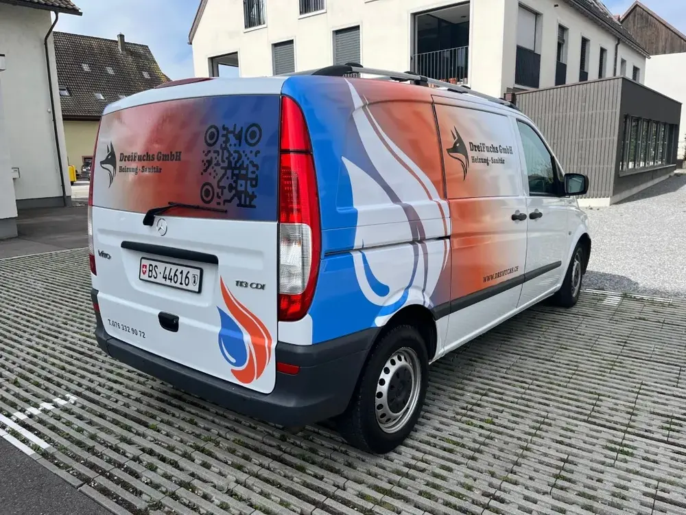 Fahrzeug-Teilfolierung – Referenz von Werbung 360° (Gewerbebetrieb)